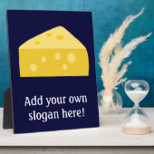 Customize this Big Cheese graphic Fotoplaat (Zijkant)