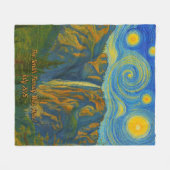 Customize van Gogh Yosemite Valley Family Vacation Fleece Deken (Voorkant (Horizontaal))