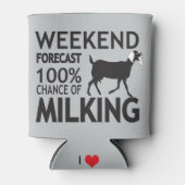 CUSTOMIZE Weekend Forecast Milling Nubian Goat Blikjeskoeler (Voorkant)