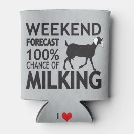 CUSTOMIZE Weekend Forecast Milling Nubian Goat Blikjeskoeler