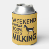 Customize Weekend Forecast Nigeriaanse Dwerggeit Blikjeskoeler (Blikje Voorkant)