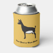 Customize Weekend Forecast Nigeriaanse Dwerggeit Blikjeskoeler (Blikje Achterkant)