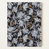 Customize Yearly 2026 Stand Out Silver & Gold Pla Planner (Achterkant)