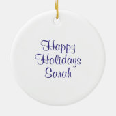 Customize Your Cross Stitch Ornament (Achterkant)