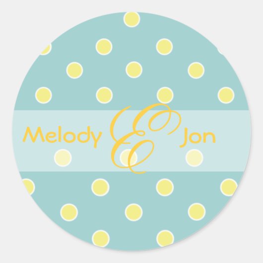 Customize your monoogram stickers (Voorkant)