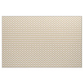 Customize your own beige white chevron pattern stof (Yard (91,4 cm))