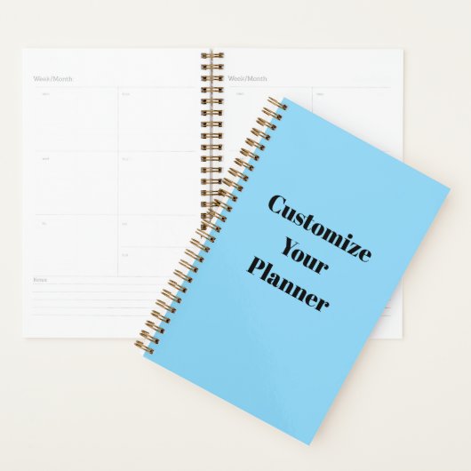 CUSTOMIZE YOUR PLANNER (Display)