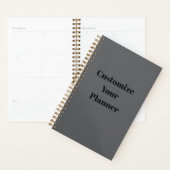 CUSTOMIZE YOUR PLANNER (Display)