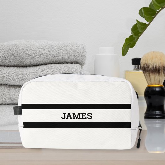 Customize Your Style, Men's Sports Bag in Elegant  Toilettasje