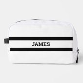 Customize Your Style, Men's Sports Bag in Elegant  Toilettasje (Voorkant)