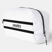 Customize Your Style, Men's Sports Bag in Elegant  Toilettasje (Rechterhoek)