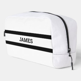 Customize Your Style, Men's Sports Bag in Elegant Toilettasje