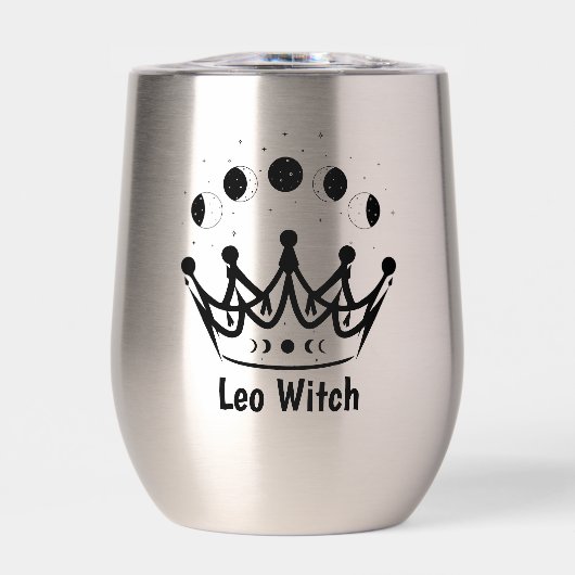 Customize Zodiac Sign Leo Whimsy Witch Astrology (Voorkant)
