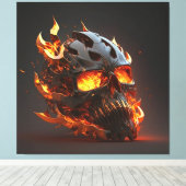 Customized 3D logo, canvas printing (Insitu (Houten vloer))