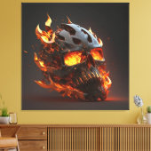 Customized 3D logo, canvas printing (Insitu (Woonkamer))