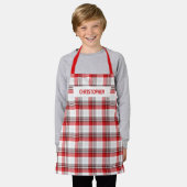 Customized apron for kids / fun prints / schort (Gedragen)