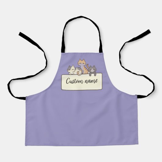 Customized Apron kids, Apron with Name Schort (Voorkant)
