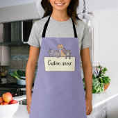 Customized Apron kids, Apron with Name Schort
