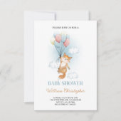 Customized Baby Shower Card, Baby shower card for  Kaart (Voorkant)