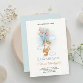 Customized Baby Shower Card, Baby shower card for Kaart