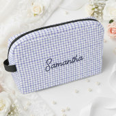 Customized beauty case with initials, makeup bag toilettasje