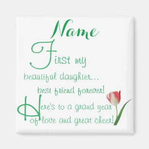 Customized - Best Friends Forever Magneet