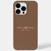 Customized Bride Phone Case for Bachelorette Party (Achterkant)