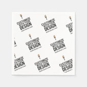 Customized Company Branded Custom Minimalist Servet (Voorkant)