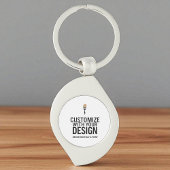 Customized Company Branded Custom Personalized  Sleutelhanger