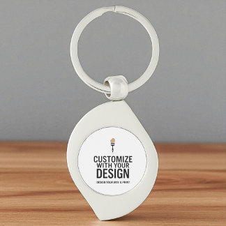Customized Company Branded Custom Personalized  Sleutelhanger