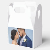 Customized Couple Wedding Photo Bedankdoosjes (Geopend)