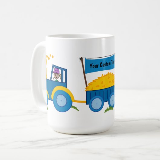 customized cup for children koffiemok (Voorkant links)