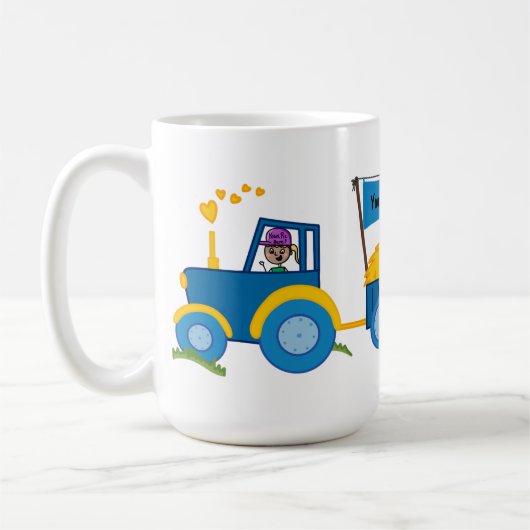 customized cup for children koffiemok (Links)