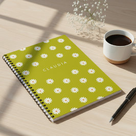 Customized Daisy Notebook, Gift for Children  Notitieboek