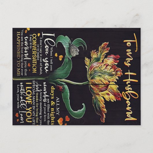 Customized Gift For Husband | Best gift for man Briefkaart (Voorkant)