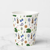 Customized Golf Theme Party Paper Cup Papieren Bekers (Achterkant)