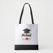 Customized Graduation Tote Bag - Canvas Bag (Voorkant)