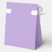 Customized Happy Easter Bunny Pink Purple Party Bedankdoosjes (Achterkant)