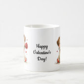 Customized Happy Valentine's Day Mug Koffiemok (Center)