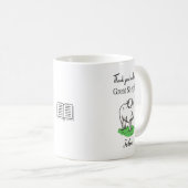 Customized JW; Apegation gift Koffiemok (Voorkant rechts)