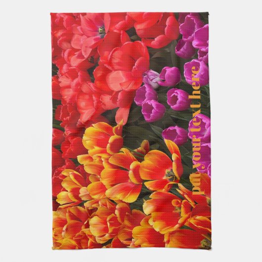 Customized Kitchen Towels Theedoek (Verticaal)