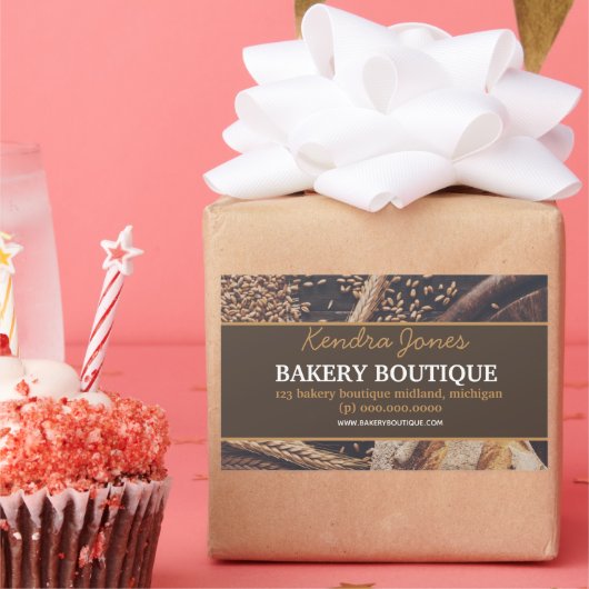Customized Label Bakery Boutique sticker (Feest)