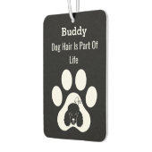 Customized Modern Classic Paw Dog Hair Pet Lovers Luchtverfrisser (Links)