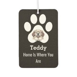 Customized Modern Elegant Funny Dog Paw Pet Lover Luchtverfrisser