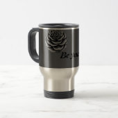 customized mug and thermal mugs reisbeker (Voorkant links)