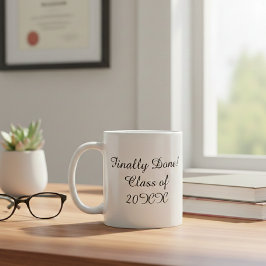 Customized mug with personalized text koffiemok