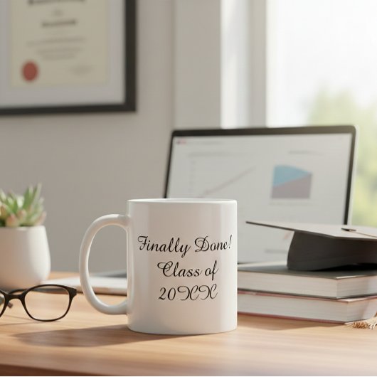 Customized mug with personalized text koffiemok