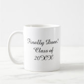 Customized mug with personalized text koffiemok (Links)
