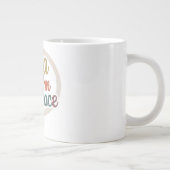 customized mugs text, custom text mug, custom phot grote koffiekop (Rechts)