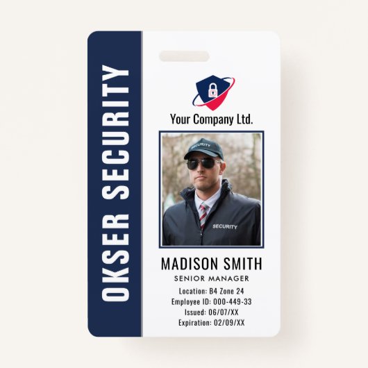 Customized Name and Photo |  ID Card Badge (Voorkant)
